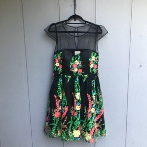 Floral Mod Cloth Dress